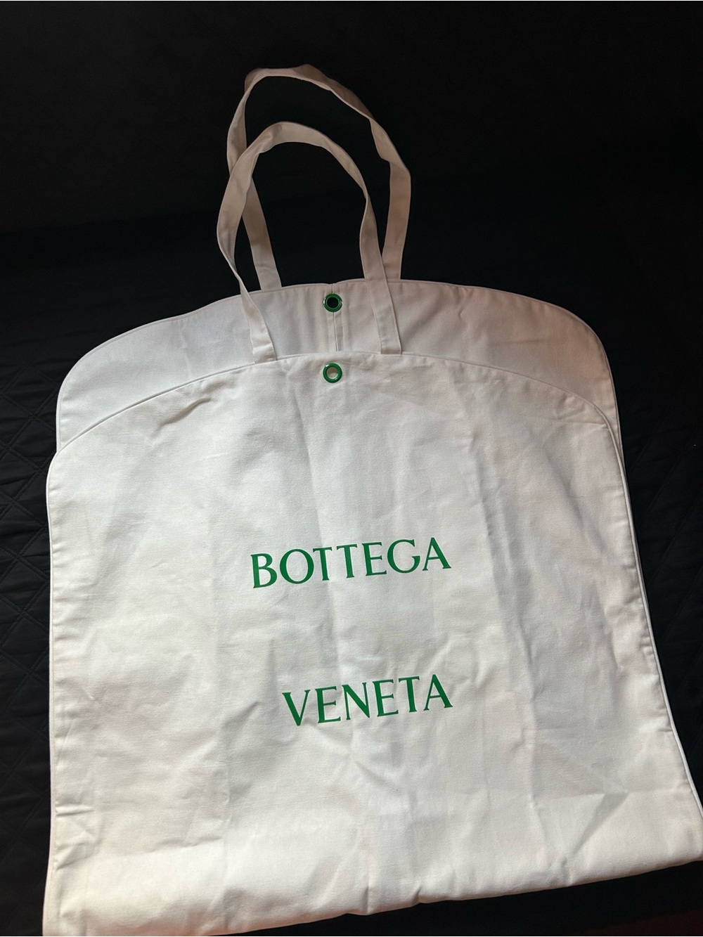 Bottega Veneta Cream Garment Dust Bag